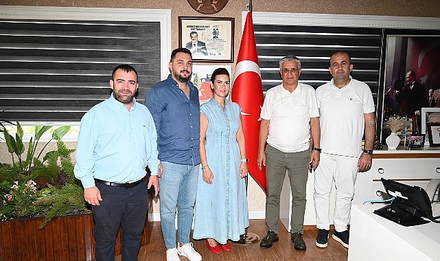 Sendika Başkanı Kuş’tan Başkan Topaloğlu’na ziyaret görseli