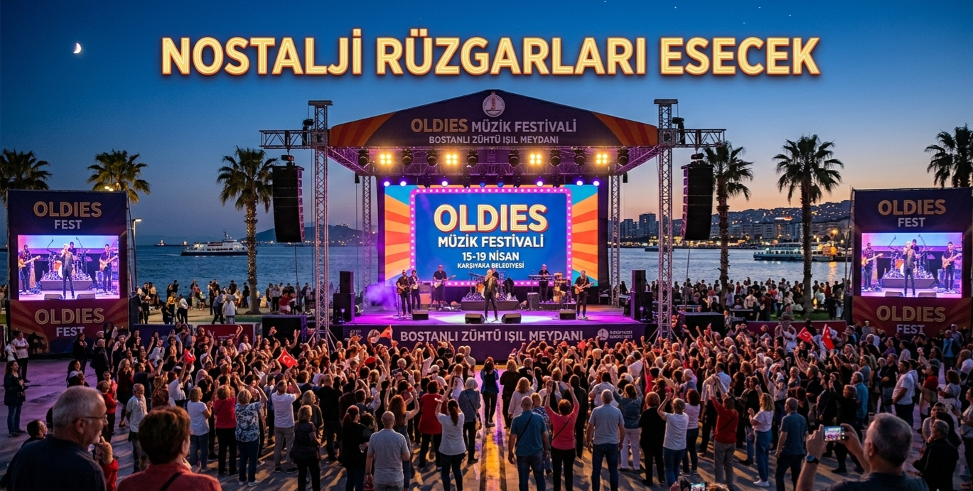 Karşıyaka'da Nostalji Yolculuk: Oldies Müzik Festival Programı görseli