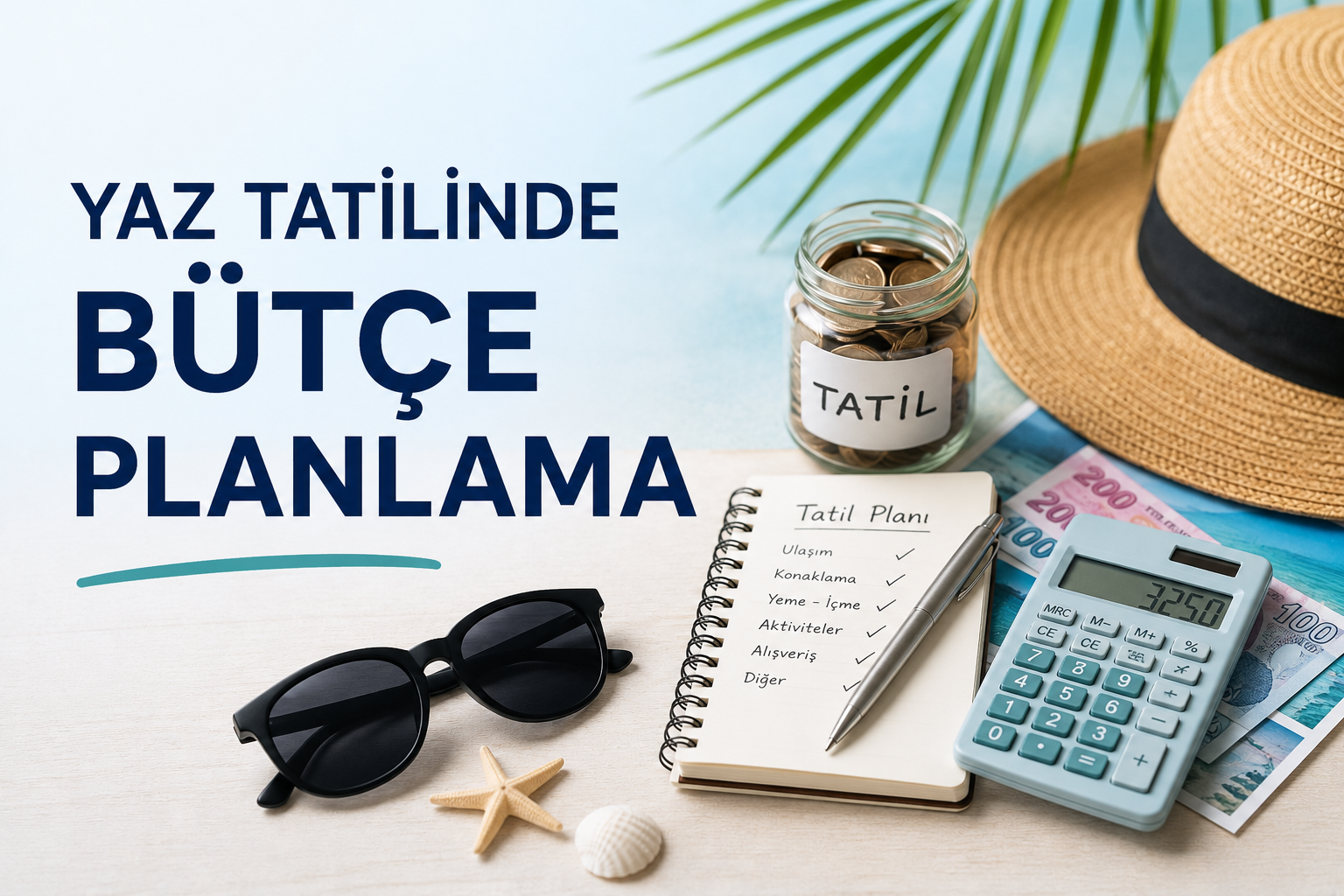 Yaz Tatilinde Bütçe Planlama görseli