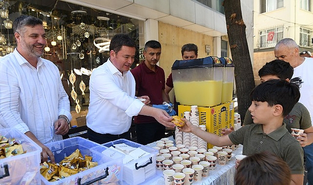 Başkan Aydın, vatandaş ve esnafla buluşmaya devam ediyor görseli