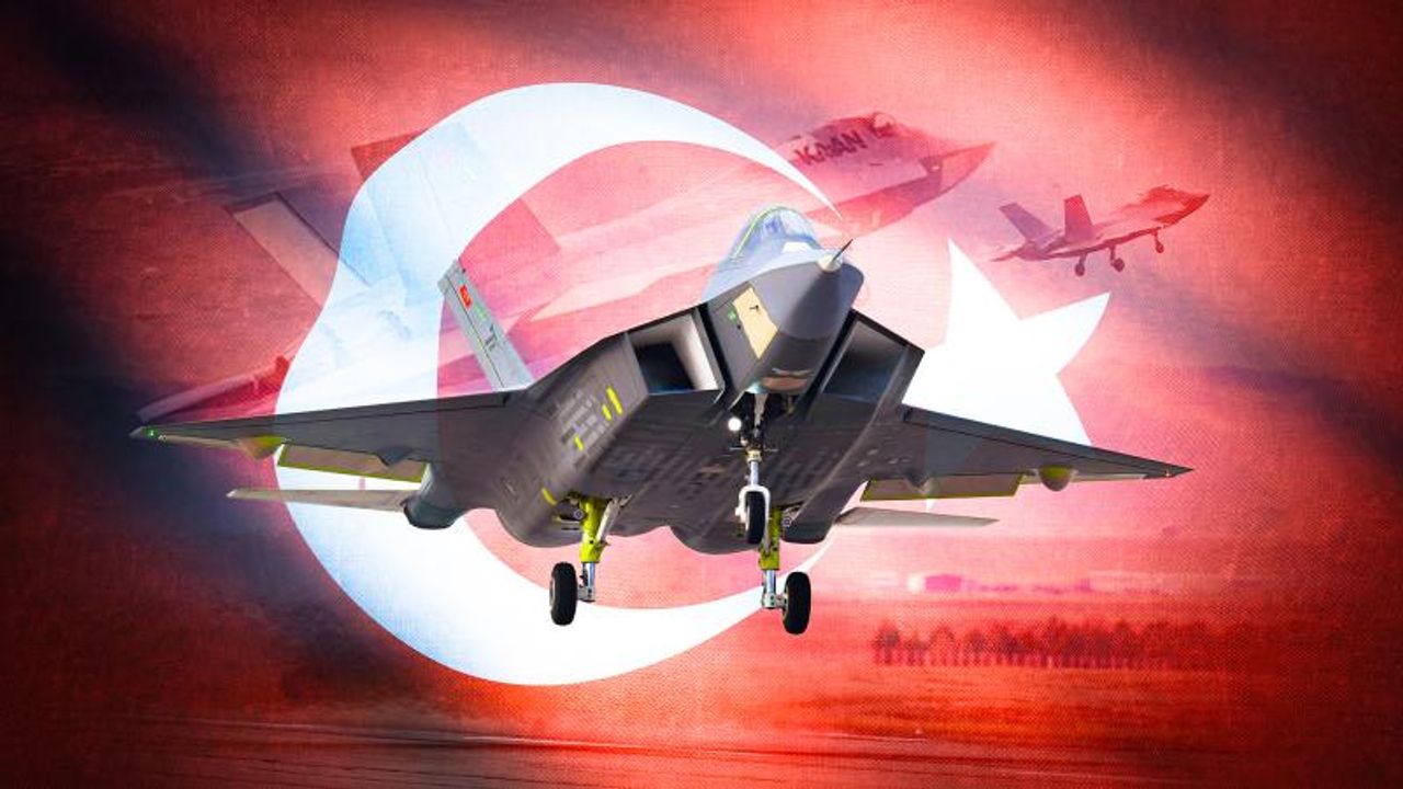 Milli muharip uçak KAAN, 2027’de TEKNOFEST sahnesinde olacak görseli