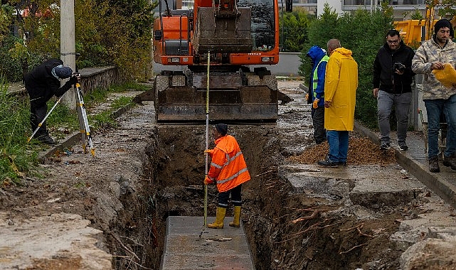 Balatçık’ta yağmur suyu sorununa kalıcı çözüm görseli
