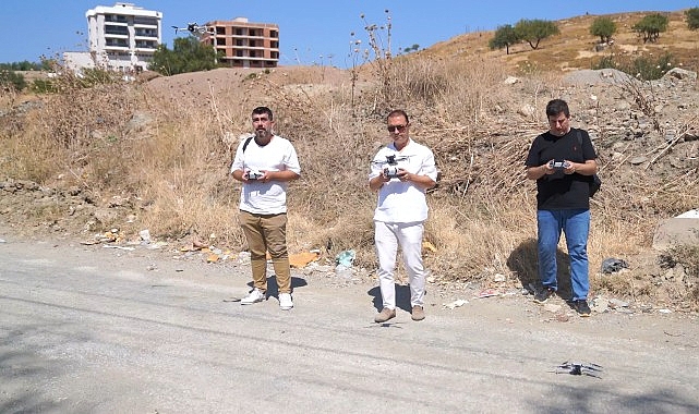 Seferihisar Belediyesi’nden drone destekli kaçak hafriyat denetimi görseli