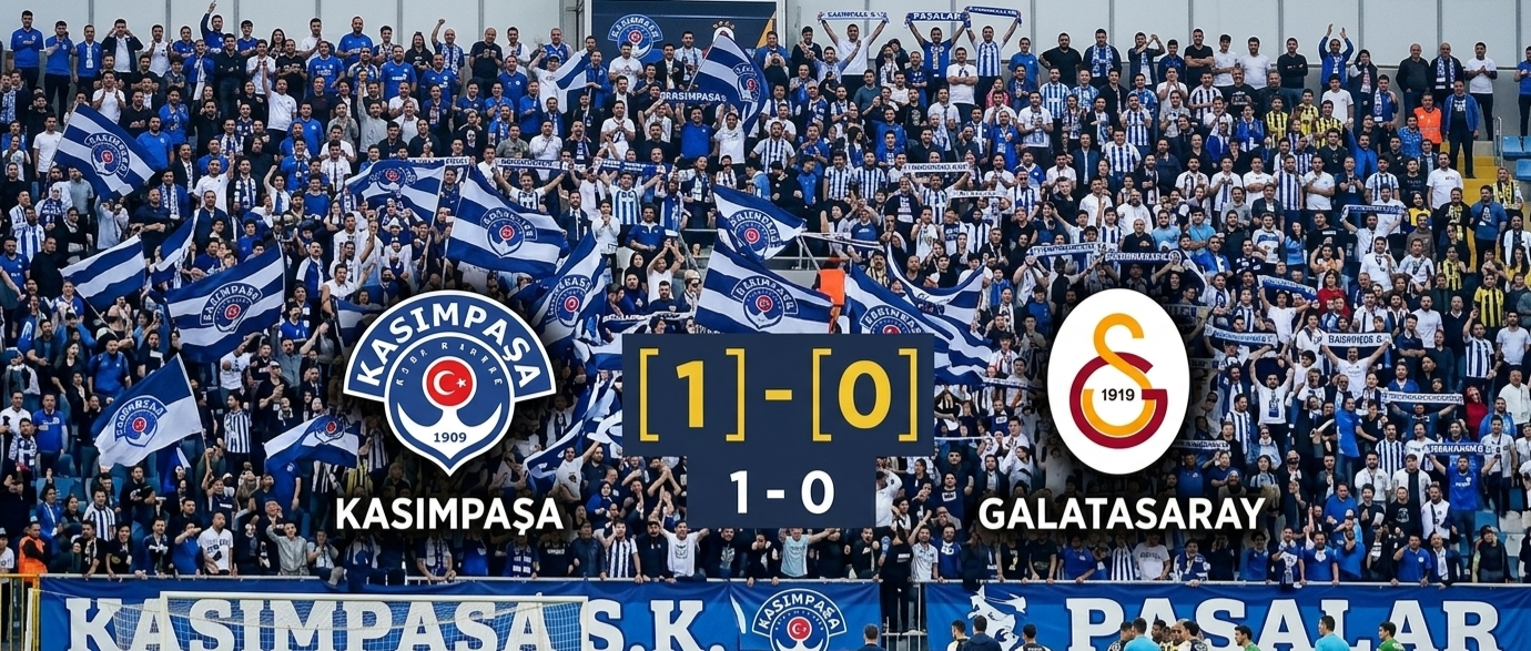 Kasımpaşa Galatasaray'ı Tek Golle Geçti görseli