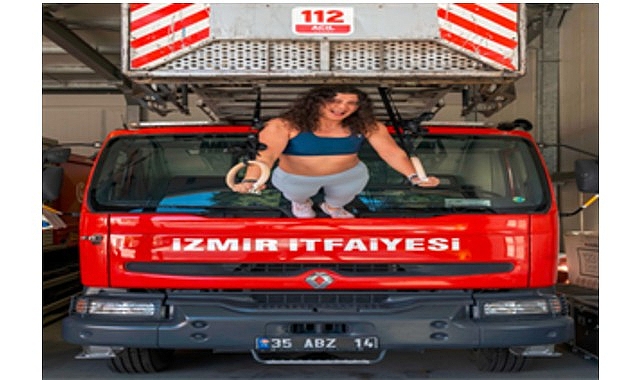 İtfaiye personeli Bahar şimdi Avrupa'da yarışacak görseli