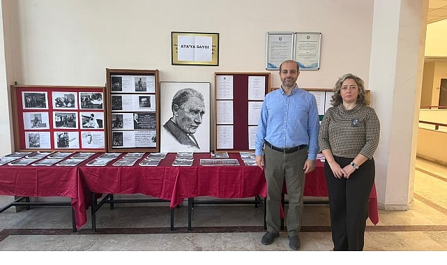 EÜ’de “Atatürk’ü Anma” köşesi açıldı görseli