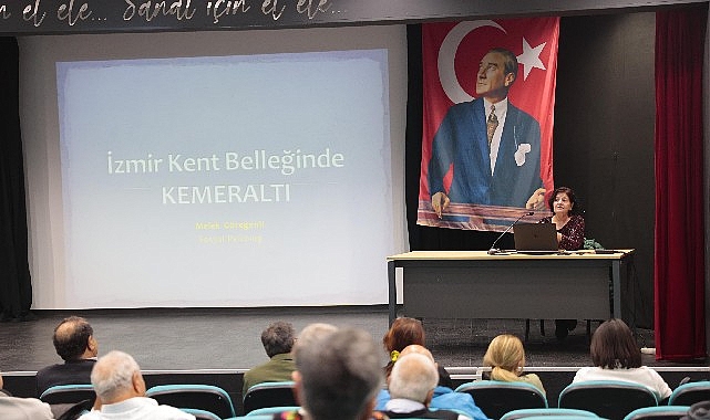 Kemeraltı’nın kent kimliğindeki rolü Kültürel Miras Söyleşileri’nde ele alındı görseli