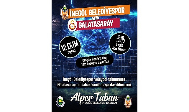 İnegöl Belediyespor Galatasaray’ı Konuk Ediyor görseli