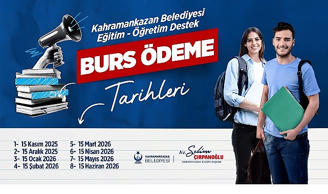Burs Ödeme Tarihleri Belli Oldu görseli