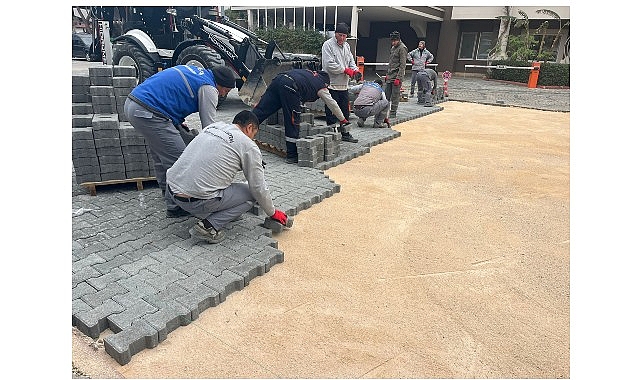 Kemer’de altyapı çalışmaları sürüyor görseli