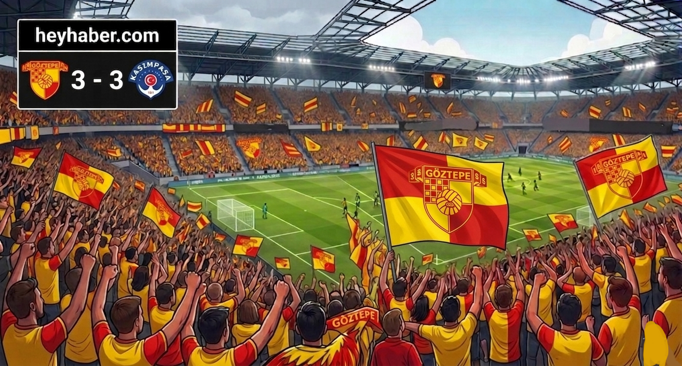 İzmir’de Gol Düellosu! Göztepe - Kasımpaşa Maçında 6 Gol, Kazanan Yok! görseli