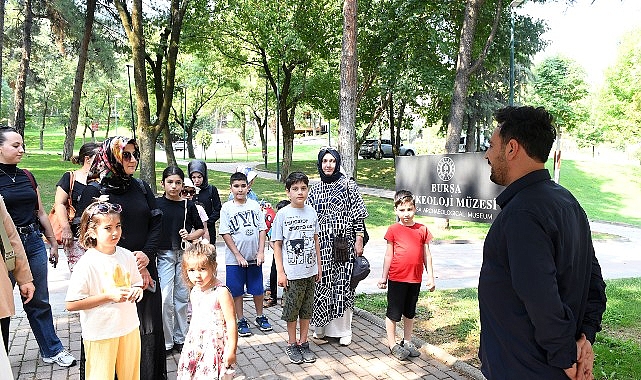 Minik arkeologlar müzeleri keşfediyor görseli