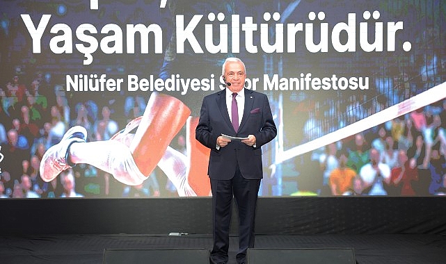 Nilüfer Belediyesi “Spor Manifestosu”nu açıkladı görseli