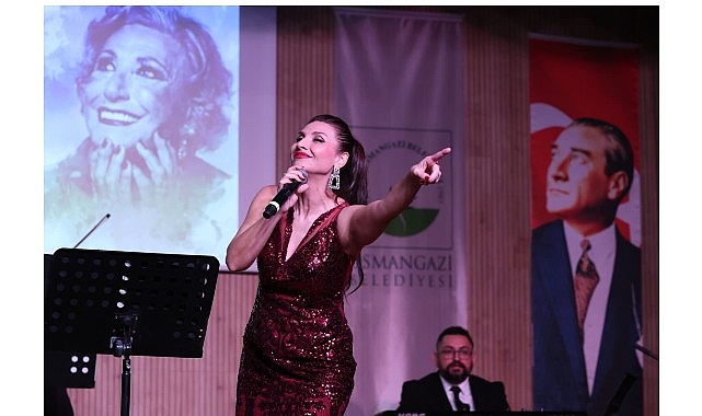 Cumhuriyet Divası Müzeyyen Senar Osmangazi’de Şarkılarla Anıldı görseli