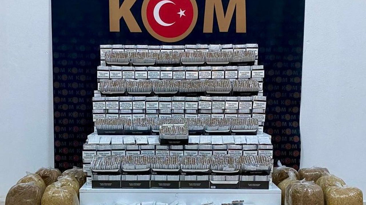 Kars’ta kaçak tütün operasyonu: 80 bin doldurulmuş makaron ele geçirildi görseli