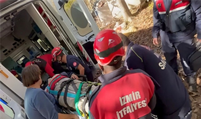 12 metrelik kuyudan itfaiyenin müdahalesiyle kurtarıldı görseli