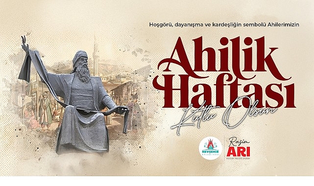 Belediye Başkanı Rasim Arı’nın Ahilik Haftası Kutlama Mesajı görseli