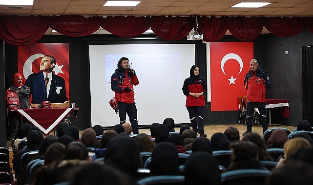 Bayrampaşa’da liselerde hayat kurtaran eğitim görseli