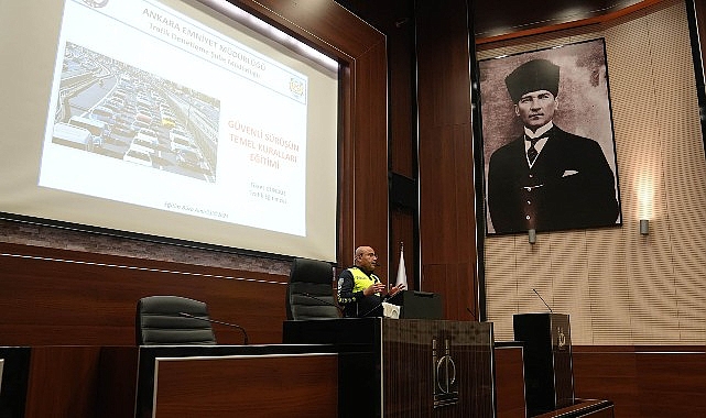 Keçiören Belediyesi Personeline “Trafikte Güvenli Sürüş” Eğitimi görseli