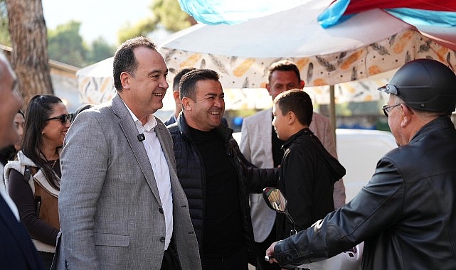 Başkan Dutlulu Kırkağaç’ta Sıcak Asfalt Çalışmalarını İnceledi görseli