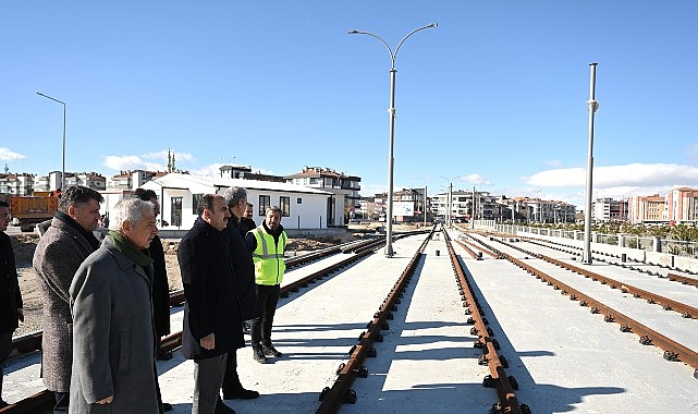 Başkan Altay: “Bütün Gücümüzle Şehrimizin Raylı Sistem Ağını Güçlendirmeye Gayret Ediyoruz” görseli
