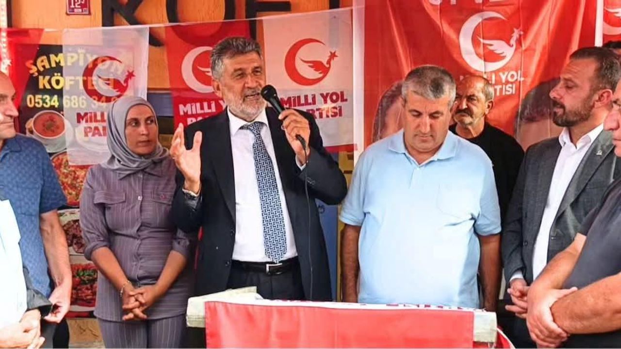 Kars’ta Milli Yol Partisi İl Başkanlığı açıldı görseli