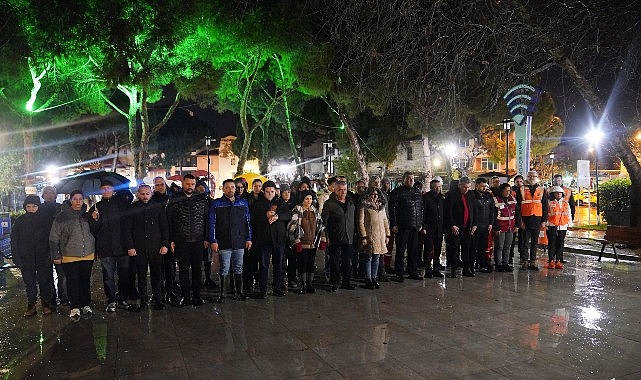 Seferihisar 6 Şubat’ı unutmadı görseli