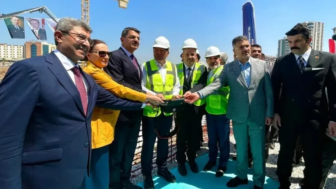 Adana'da yeni adli tıp binasının temeli atıldı görseli