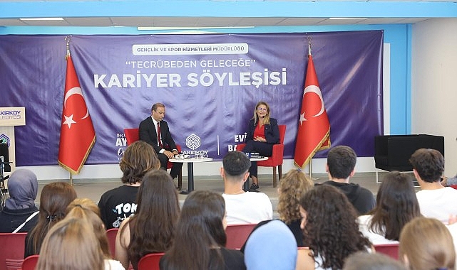 Başkan Ovalıoğlu Gençlerle Kariyer Söyleşisinde Buluştu görseli