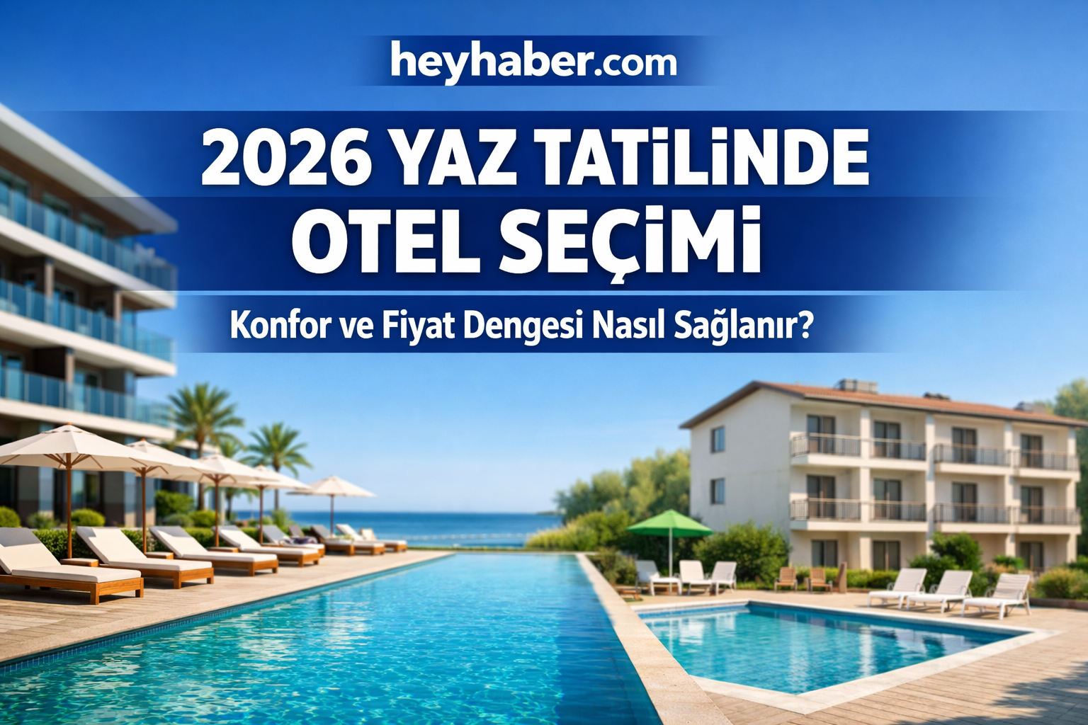 2026 Yaz Tatili İçin En İyi Otel Seçimi: Konfor ve Fiyat Dengesi Nasıl Sağlanır? görseli