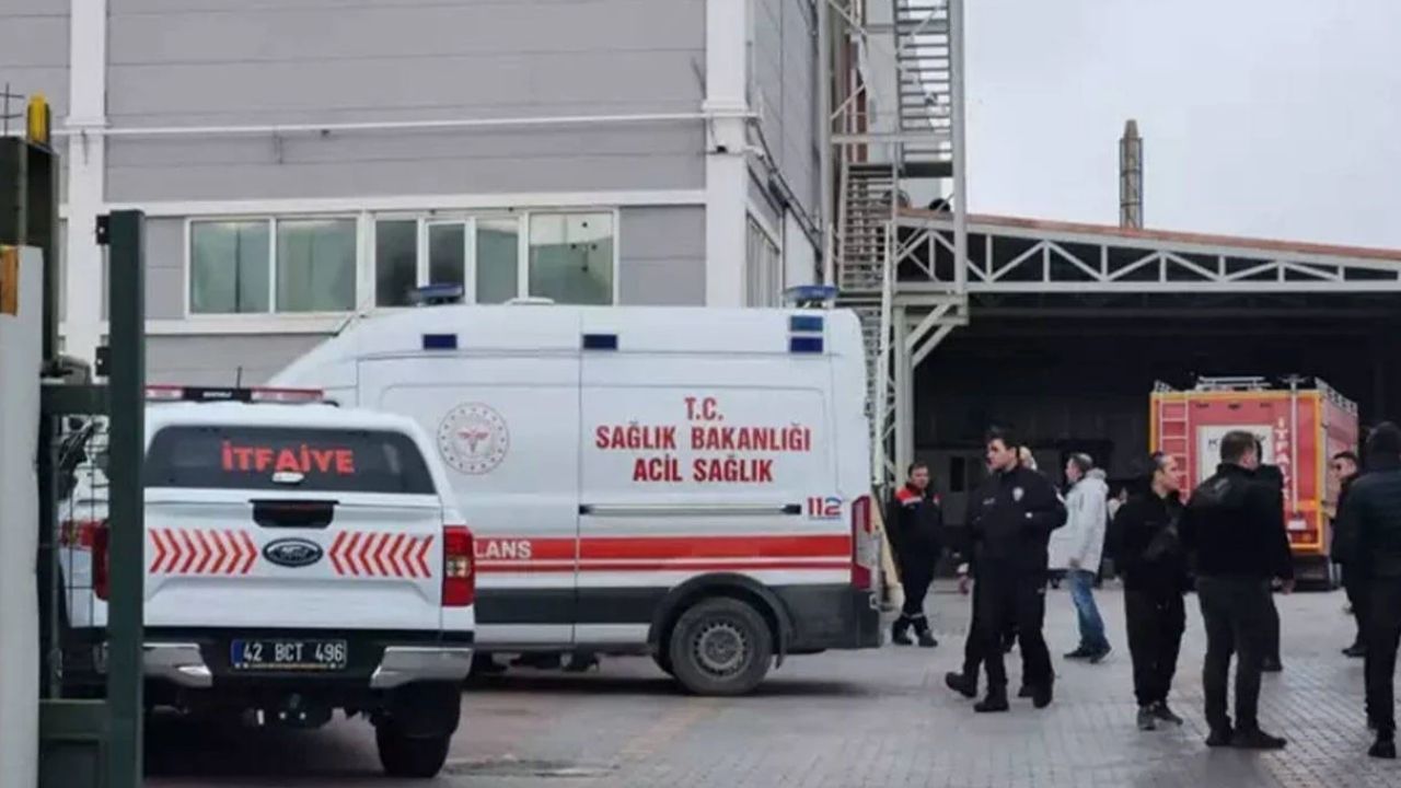 Konya’da şekerleme fabrikasında patlama: 2 işçi yaralandı görseli
