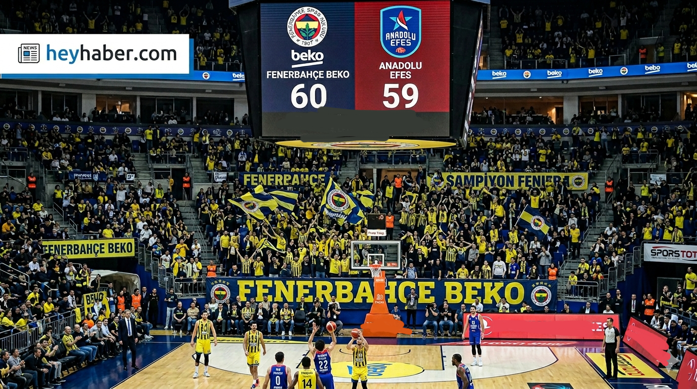 Nefes Kesen Yarı Finalde Fenerbahçe Beko Geriden Gelerek Anadolu Efes'i Yıktı! görseli