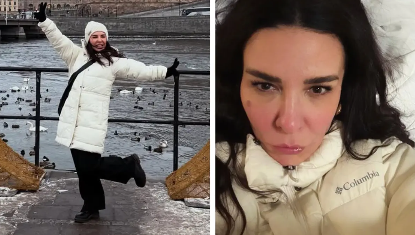 Stockholm’de -13 Derece Şoku: Fatma Turgut’un Yüzü Buz Tuttu! görseli