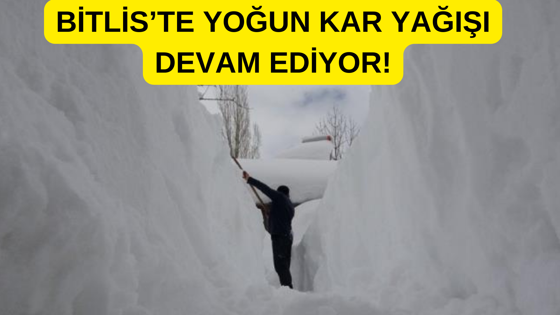 Bitlis Kar Yağışı! Okullar Tatil Mi? görseli