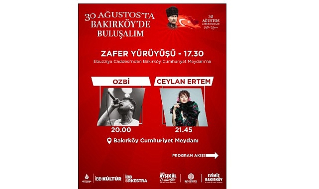 Büyük Zafer Bakırköy’de kutlanacak görseli