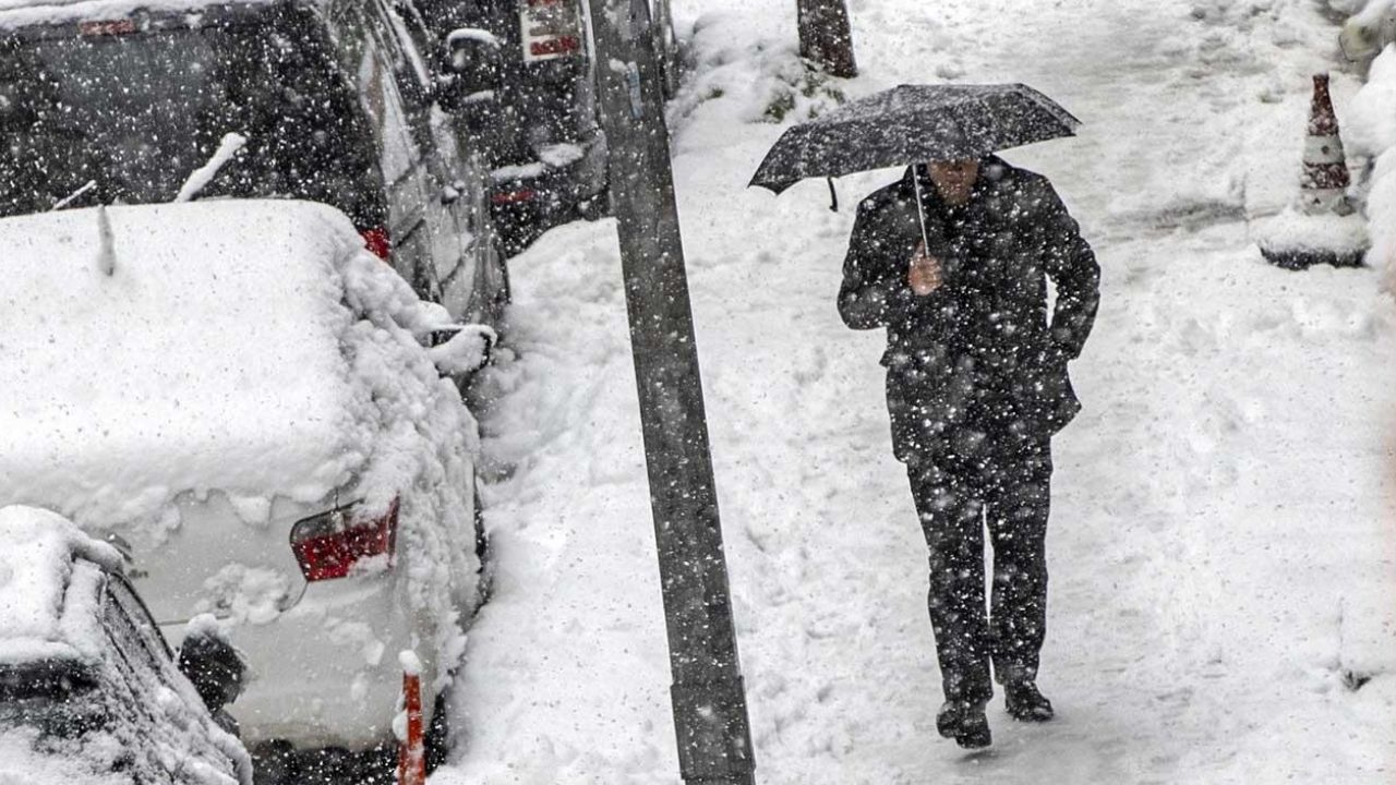 Meteoroloji'den 38 il için kuvvetli kar yağışı uyarısı görseli