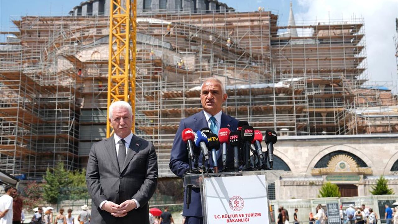 Ayasofya'da Yapay Zeka destekli Güvenlik Sistemi görseli