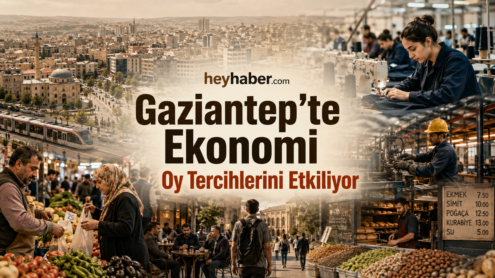 Gaziantep’te Ekonomi Oy Tercihlerini Etkiliyor görseli