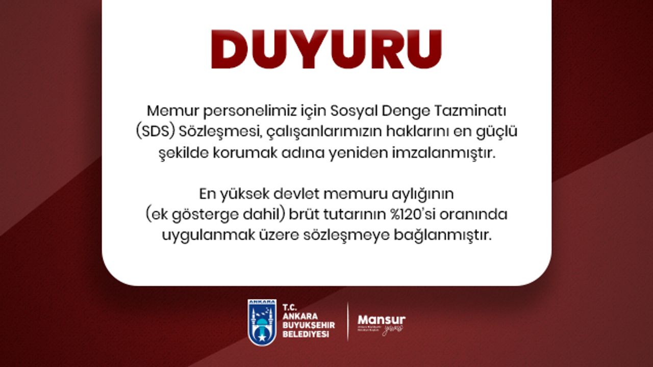 ABB’de memurlar için sds sözleşmesi yeniden imzalandı görseli