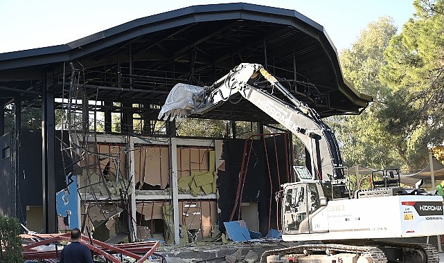 Kaçak yapıların yıkımı sürüyor görseli