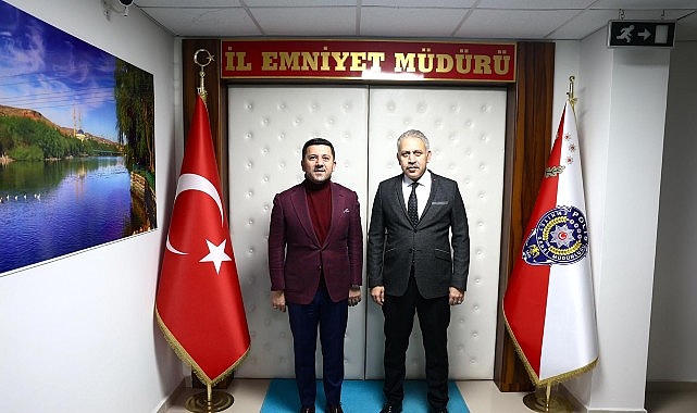 Başkan Arı’dan Emniyet Müdürü Karaman’a Nezaket Ziyareti görseli