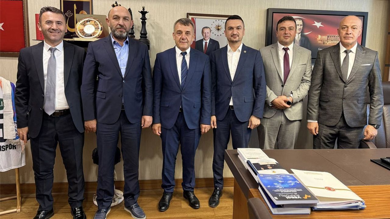 Kooperatif yönetiminden Vekil Oğuz’a anlamlı ziyaret görseli