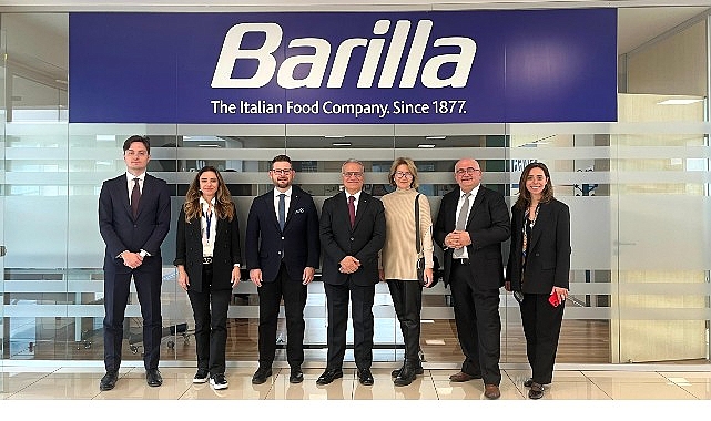 İtalya Ankara Büyükelçisi Barilla Bolu Fabrikasında Ziyaret Etti görseli