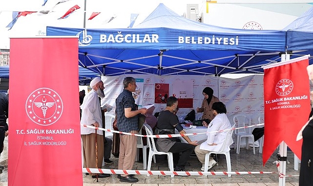 Bağcılar Meydanı’nda ücretsiz sağlık hizmeti görseli