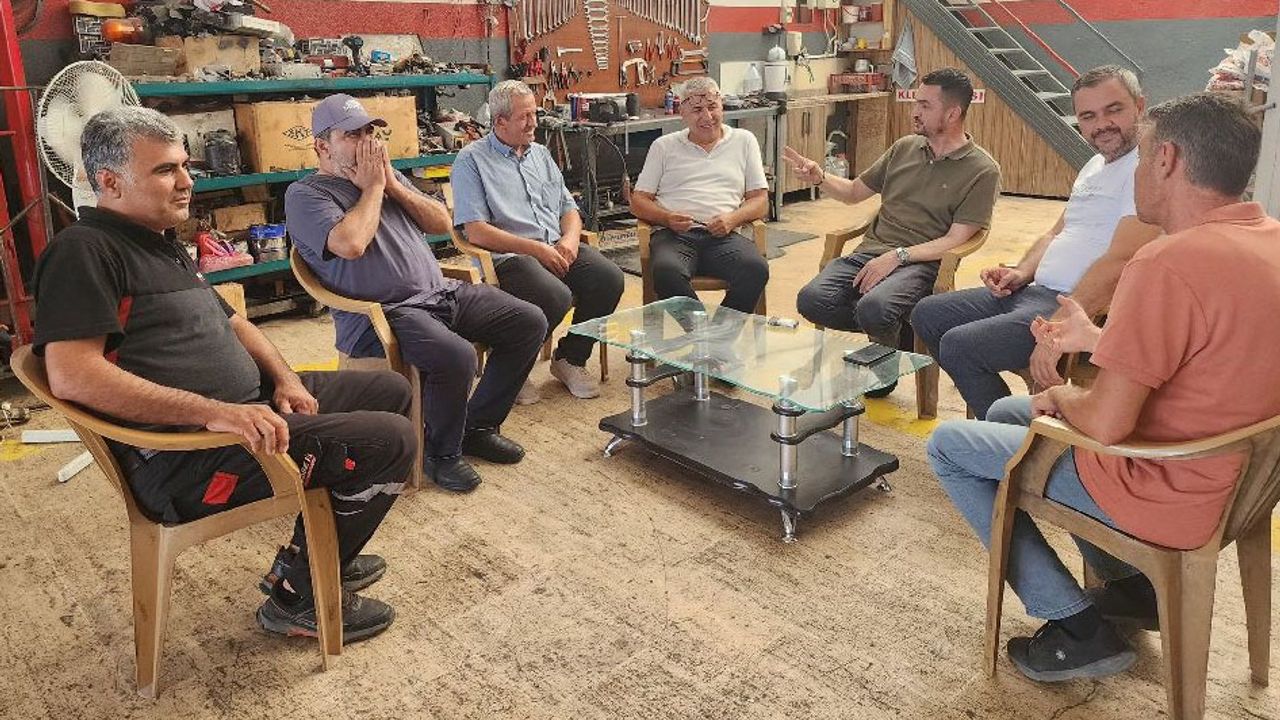 Oğuz’dan Bucak esnafına gönül ziyareti görseli