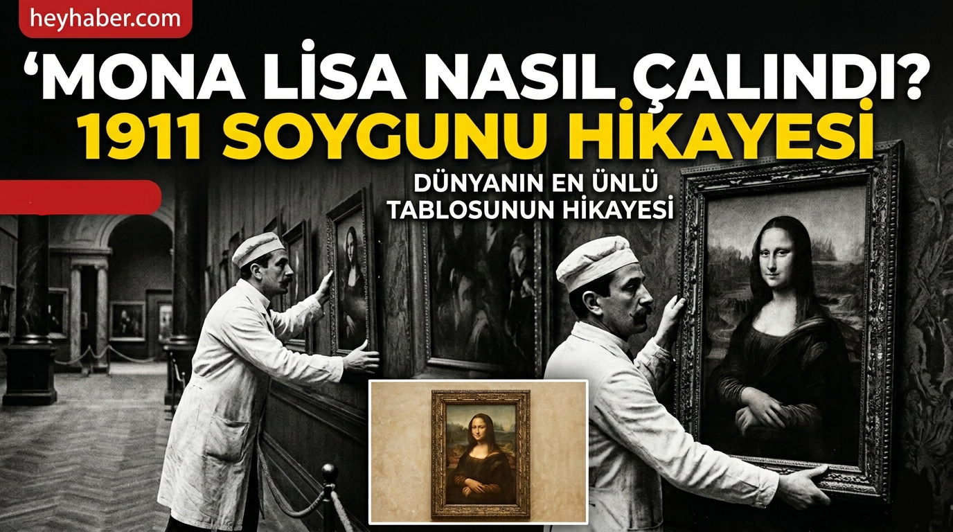 Mona Lisa Nasıl Çalındı? 1911 Soygunu Hikayesi görseli