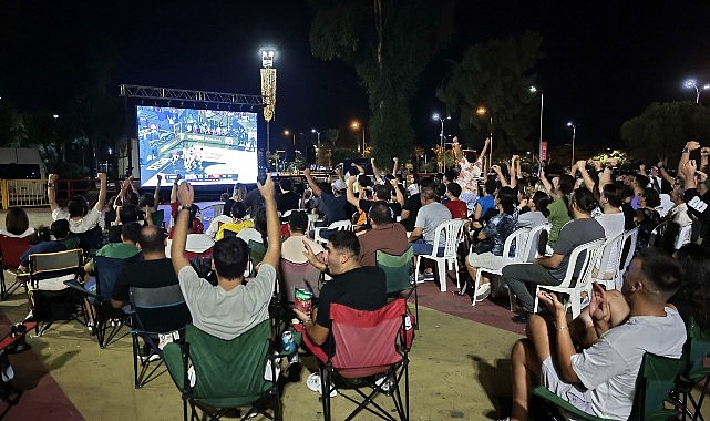 Final heyecanı Konak’ta dev ekranlarda yaşanacak görseli