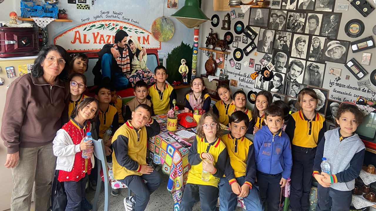 Gülbirlik'li öğrenciler geri dönüşümü yerinde öğrendi görseli