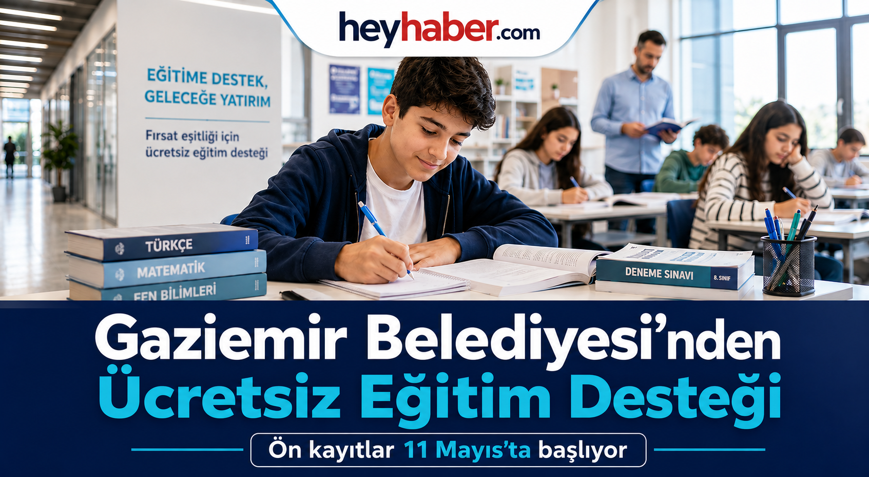 Gaziemir Belediyesi’nin Ücretsiz Eğitim Kursu Kayıtları Ne Zaman Başlayacak? görseli