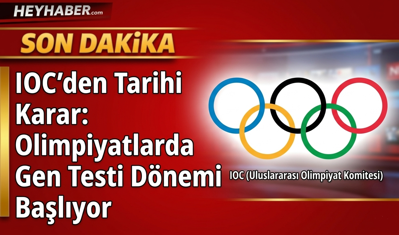 IOC'den Tarihi Karar: Olimpiyatlarda Gen Testi Dönemi Başlıyor görseli